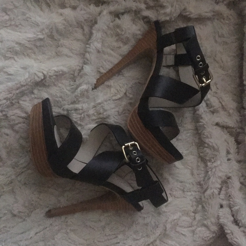 Brand new, never worn Aldo black sandals